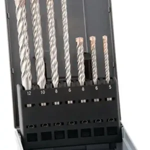 Hammerbohrersatz FORCE X 7-tlg.X SDS-plus Ku.-Box ALPEN Online Kaufen