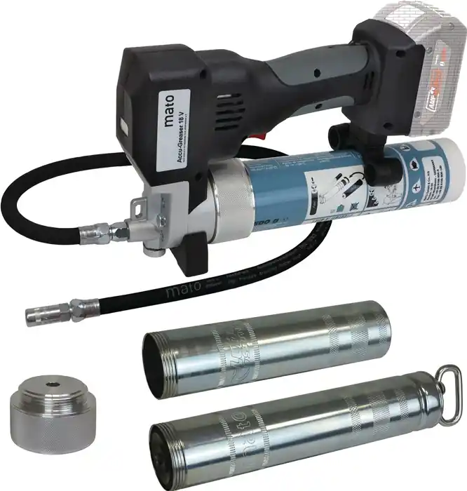 mato 18V Akku-Fettpresse Accu-Greaser BASIC-S-LSP AMPShare - ohne Akku und Ladegerät Letzte Chance