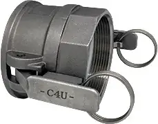 Preiswert Hebelarmk.Safe-Lock Kamlok Typ D VA (1.4408) 33,25mm 1 Zoll