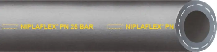Universalschlauch NIPLAFLEX® ID 25,0mm AD 36,0mm L.50m Schwarz TEGUMA VE: 50 Meter Preiswert