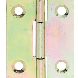 Scharnier H.41mm B.33mm S.1,0mm STA sdmverz.halbbreit GAH VE: 50 Stück Neue Ware