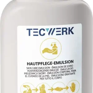 Bestpreis Hautpflege-Emulsion 250ml silikonfrei,leicht parfümiert 24 TECWERK