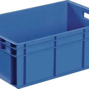 Transportbehälter L400xB300xH170mm blau PP Durchfassgr.Seitenw.geschl.TECWERK Heißes Angebot
