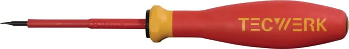 Schraubendreher Schneiden-B.4mm Klingen-L.100mm VDE isol.TECWERK Beliebt