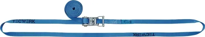 Begrenztes Angebot Zurrgurt DIN EN 12195-2 L.6m B.25mm m.Ratsche LC U 1500 daN TECWERK