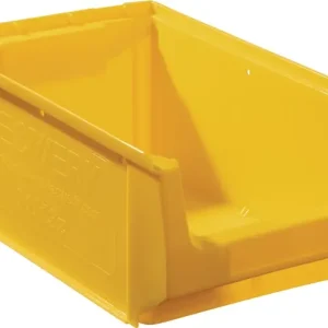 Sichtlagerkasten L350/300xB210xH140mm PE gelb TECWERK VE: 14 Stück Finale Aktion