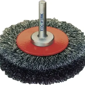 Rundbürste D.50mm Drahtstärke 0,2mm STA 17mm 15000min-¹ TECWERK Bestseller