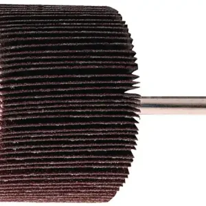 Billig Fächerschleifer Ø40xH20mm K.120 Korund Schaft-D.6mm TECWERK VE: 10 Stück
