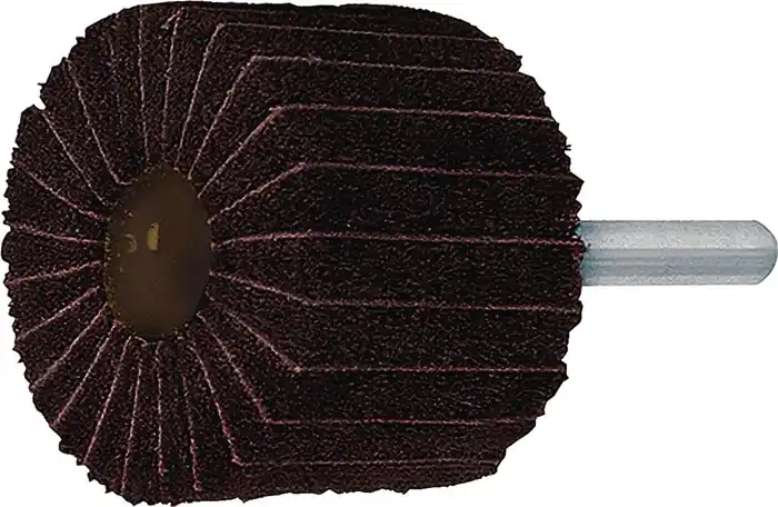 Top-Preis Fächerschleifer Ø40xH20mm K.80/AMED Kombi Vlies/Korund Schaft-D.6mm TECWERK