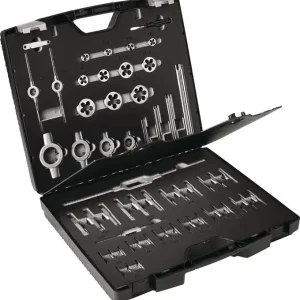 Gewindeschneidzeugsatz M3-M20 54tlg.HSS Ku.-Kass.TECWERK Top-Angebot