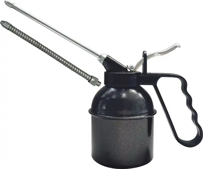 Spritzöler MSM 300 Metall 300ml anthrazit-grau Messingpumpe SAMOA HALLBAUER Sichere Zahlung