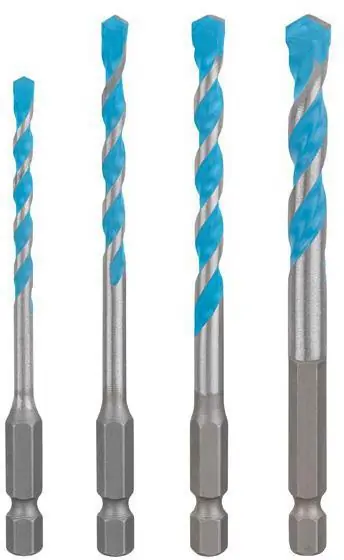 Ausverkauf Bohrer-Set EXPERT HEX-9 Multi Construction Arbeits-L.45/50/60/50mm 4-tlg.