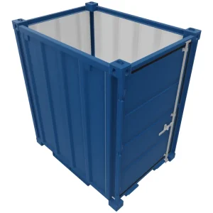 CONTAINEX Lagercontainer Mover-Box 5' 2.200 x 1.600 x 2.445 mm - 450 kg Preisknaller