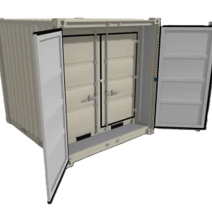 Preiswert CONTAINEX Lagercontainer-Set 8'+10' - 2.991x2.438x2.591 + 2.438x2.200x2.260 mm
