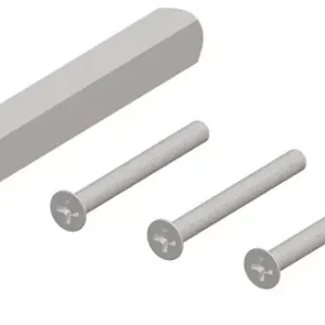 Bef-set.NW-400-31 3xM4 m.Gewindehülsen,2x Bohrschrauben 4-KT.8mm TECWERK Top-Angebot