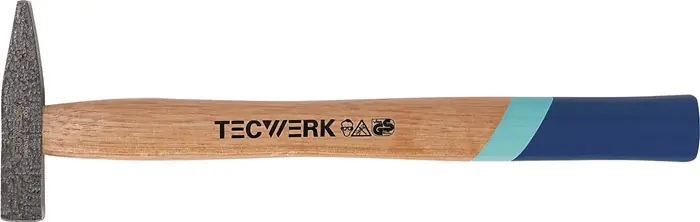 Schlosserhammer 1000g Stiel-L.360mm Hickory TECWERK Preisknaller