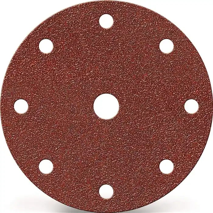 Haftschleifscheibe GLS 1 150mm K.60 f.HO/Metall Korund Lochanzahl 8+1 TECWERK VE: 25 Stück Neue Ware