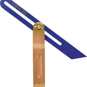 Neue Kollektion Schmiege Schienen-L.250mm MS blau lack.TECWERK