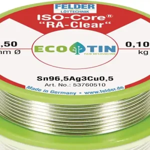 Jetzt Kaufen Lötdraht 0,5mm 100g Sn96,5Ag3,0Cu0,5 FELDER