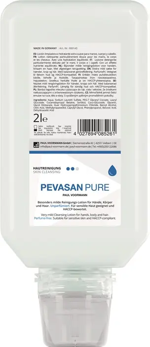 Handreinigung Pevasan PURE 2l ph-hautneutral Softflasche PAUL VOORMANN Garantierte Lieferung