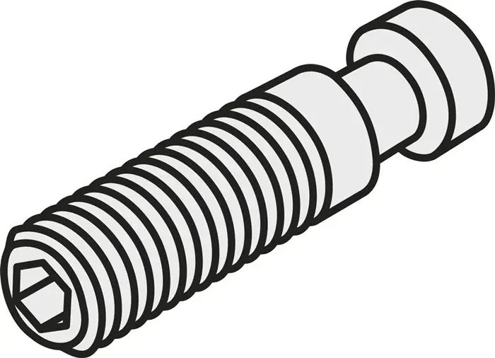 Nur Heute Kniehebelschraube ISO US 41 Gewinde M 8x1 PRAMET