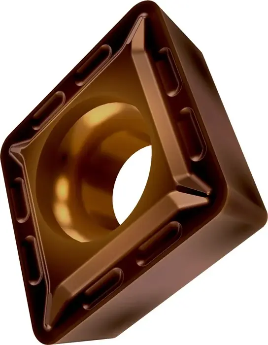 Super-Preis Drehwendeschneidplatte ISO CCMT 120408E-RF:T9325 D.5,5mm MT-CVD beschichtet VE: 10 Stück