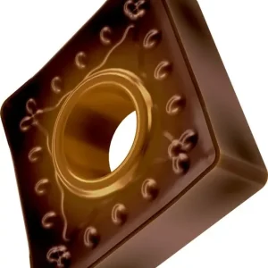 Drehwendeschneidplatte ISO CNMM 160612E-OR:T8430 D.6,35mm PVD beschichtet VE: 10 Stück Echt