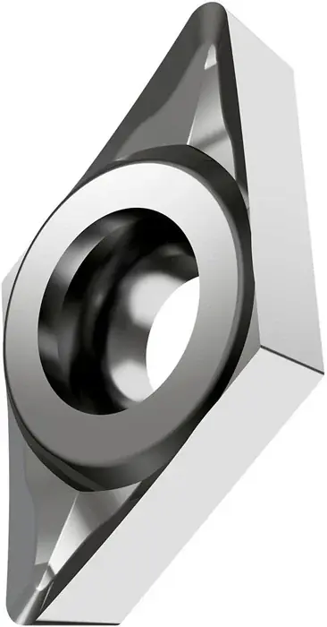 Garantierte Lieferung Drehwendeschneidplatte ISO DCGT 070202F-AL:T0315 D.2,8mm PVD beschichtet Silber VE: 10 Stück