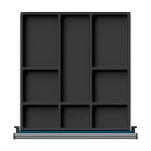 ULMIA Facheinsatz aus Kunststoff für Schublade 500x540 mit Lochboden - ab FH90 Top-Preis