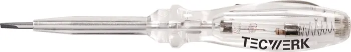 Spannungsprüfer 150-250V AC einpolig Schneiden-B.3mm TECWERK Meistverkauft