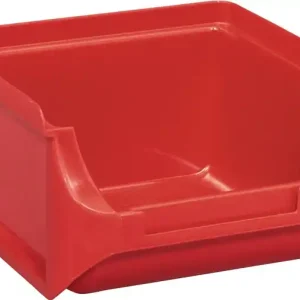 Günstig Sichtlagerkasten Profi-Plus L100xB102xH60mm PP rot ALLIT VE: 30 Stück