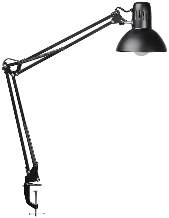 Bestseller Schreibtischleuchte Metall schwarz H.44cm Klemmfuß LED MAUL