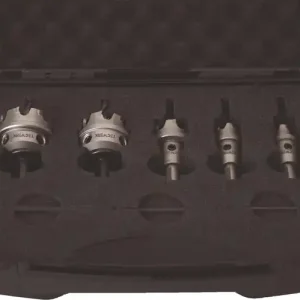 Lochsägensatz 8-tlg.16-40mm Schnitt-T.4mm HM-bestückt TECWERK Preisreduziert
