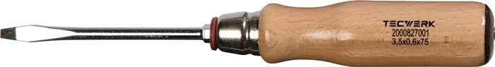 Schraubendreher Schneiden-B.9mm Klingen-L.150mm Holzgr.Rundkl.6KT.-Ans.TECWERK Saisonangebot