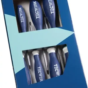 Nur Für Kurze Zeit Schraubendrehersatz 7-tlg.Schlitz/PH/PZD 3K-Griff 6-Kant-Klinge/Ans.TECWERK