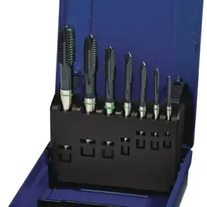Preisreduziert Maschinengewindebohrerset DIN 371/376 B Univ.M3-M12 HSS-Co vap.Ku.-Kass.TECWERK