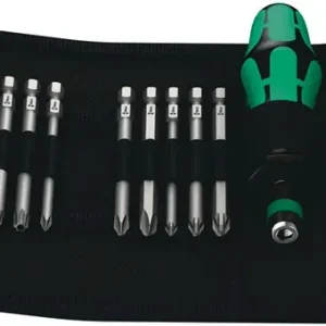 Preis Gesenkt Bitsatz Kraftform Kompakt 41 11teilig Handhalter/10Bits L.89mm Wera