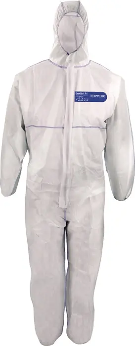 Schutzoverall CoverTex® Gr.XL weiß PSA III TECWERK Knallerangebot