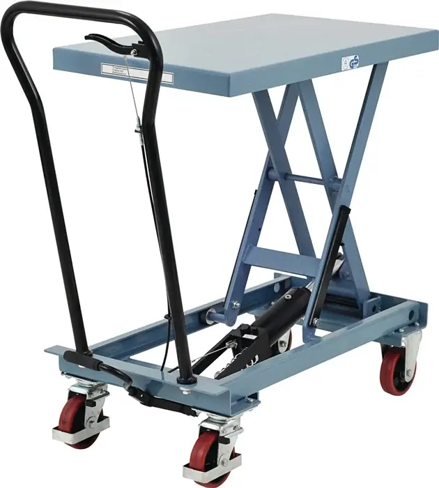 Scherenhubtischwagen Trgf.300kg Hubber.285-880mm fusshydraulisch TECWERK Beliebt