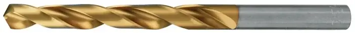 Spiralbohrer DIN 338 TypN D.8,8mm HSS profilgeschl.TiN Zyl.schaft kurz TECWERK VE: 5 Stück Neu