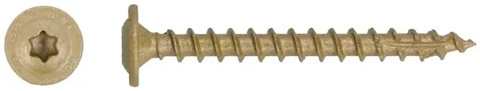 Holzbauschraube Tellerkopf 8mm TX-40 AR 120mm DYNAPLUS VE: 300 Stück Bestseller