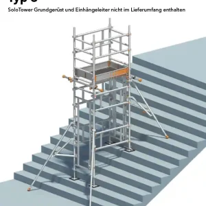 Echt Layher Treppen-Kit Erweiterung für SoloTower