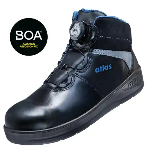 Garantierte Lieferung Atlas knöchelhoher Sicherheitsschuh THERMOTECH 9800 BOA S3