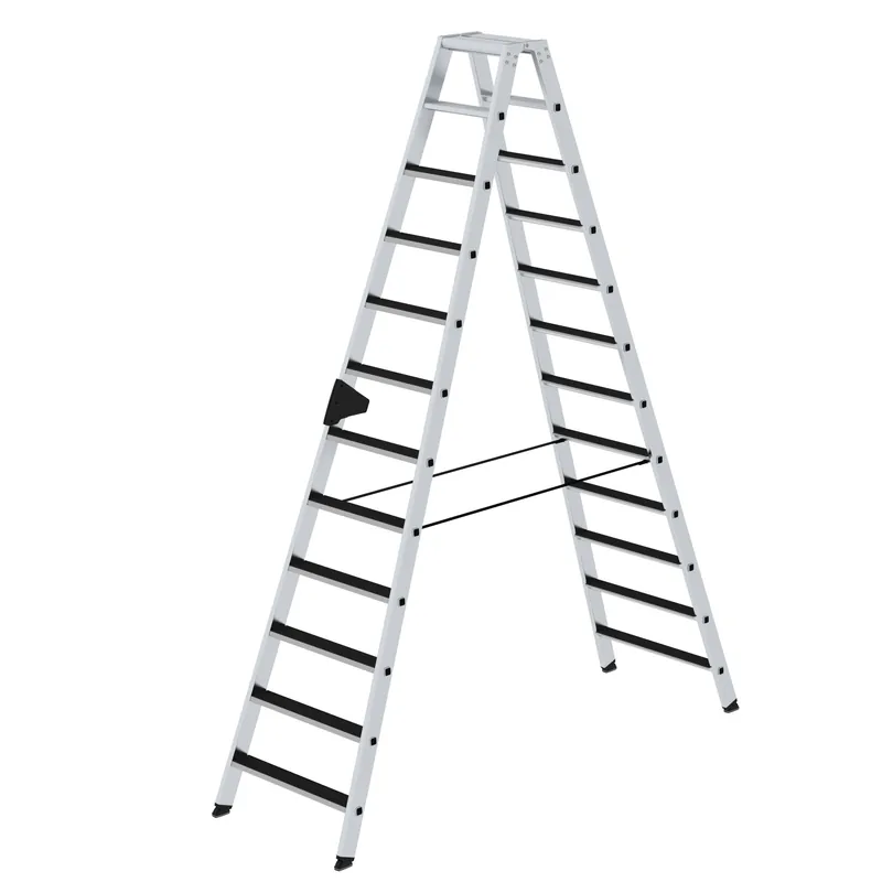 Sale MUNK Stufen-Stehleiter beidseitig begehbar mit Clip-Step