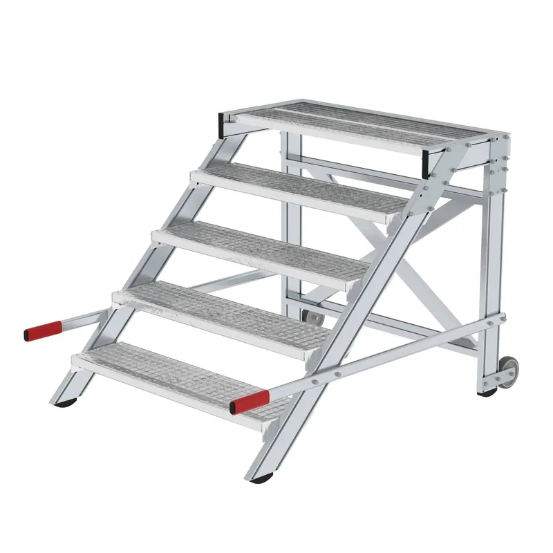 MUNK Arbeitspodest fahrbar mit 240 mm Stufen Begrenztes Angebot