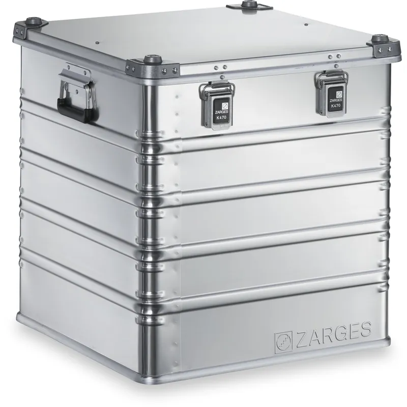ZARGES Universalkiste K 470 - Aluminium Echt