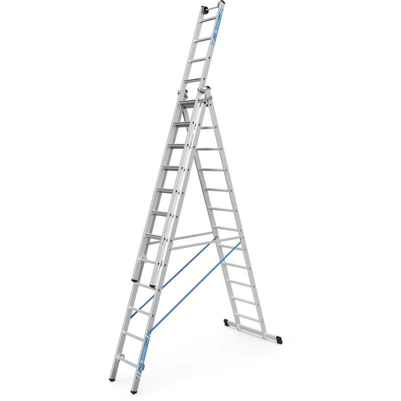 ZARGES Gebördelte Stufen-Mehrzweckleiter Skymaster Plus X - 3-teilig Super-Preis
