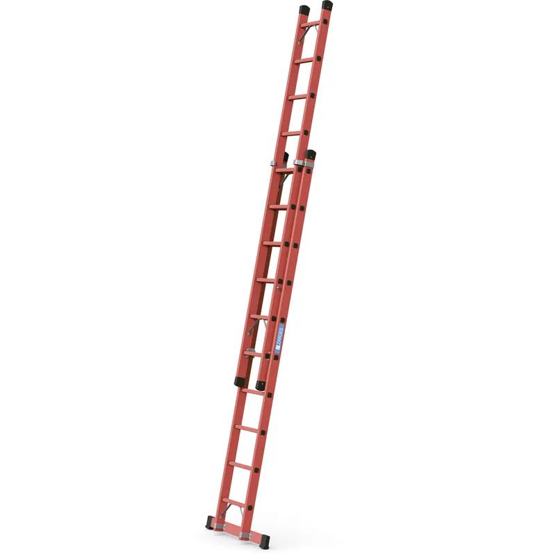 ZARGES GFK-Sprossen-Schiebeleiter Everest EFA 2E - 2-teilig Neu Im Sortiment