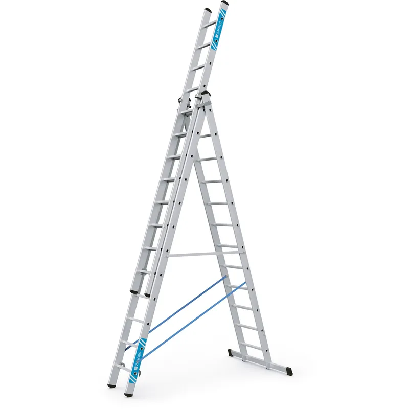Günstig ZARGES Gebördelte Mehrzweckleiter Skymaster X - 3-teilig