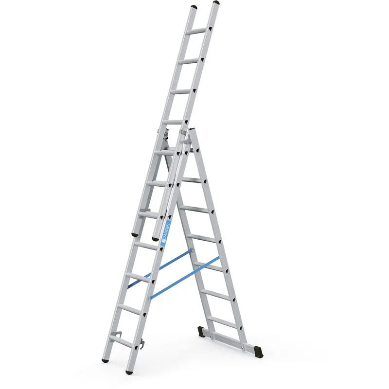 Heißes Angebot ZARGES Gebördelte Mehrzweckleiter Skymaster DX - 3-teilig